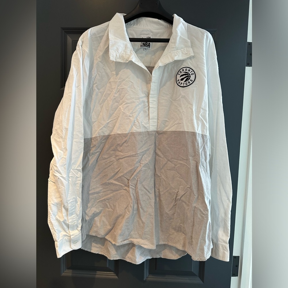 Frank & Oak /NBA Raptors Dress Shirt XL